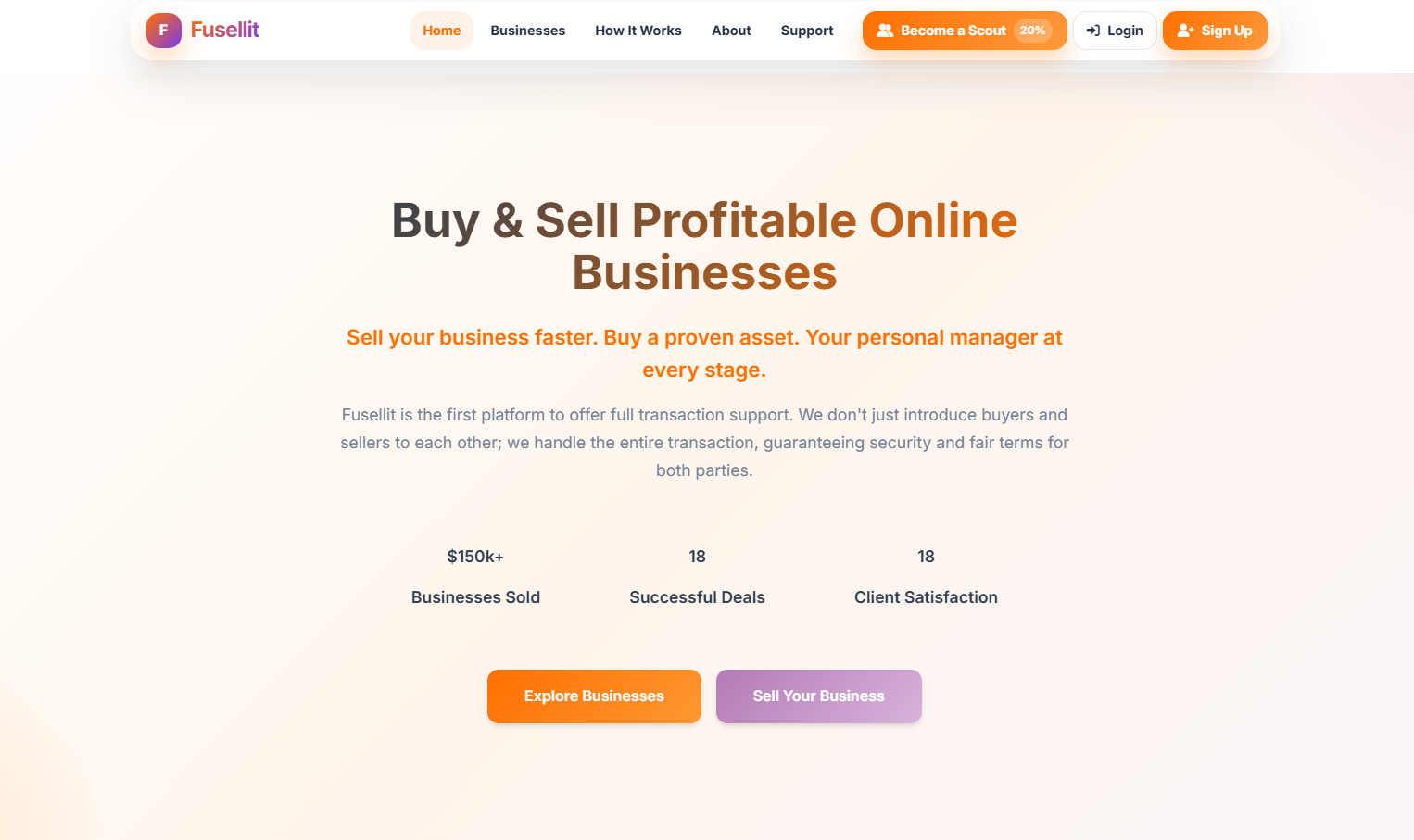 Buy & Sell Profitable Online Businesses preview